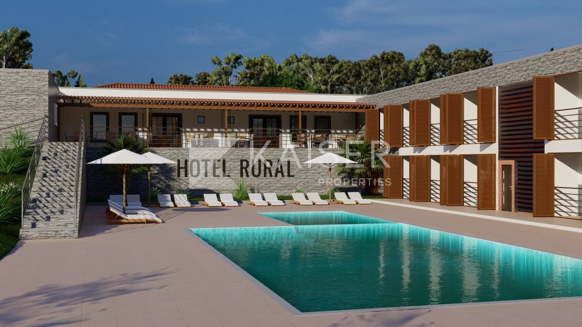 Rural hotel development, 10-hectare plot